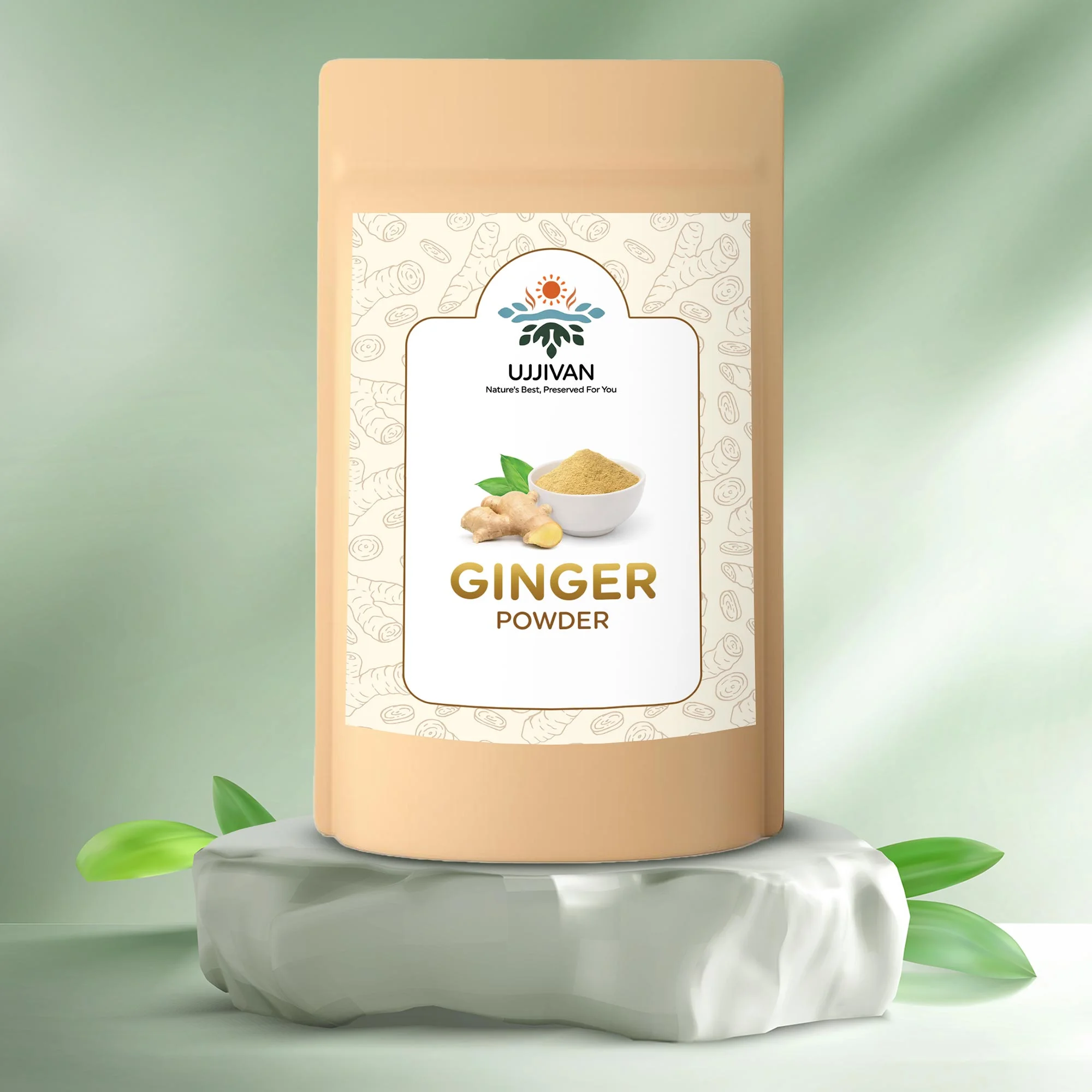 Ginger Powder: Blends Fast. Feels Fresh