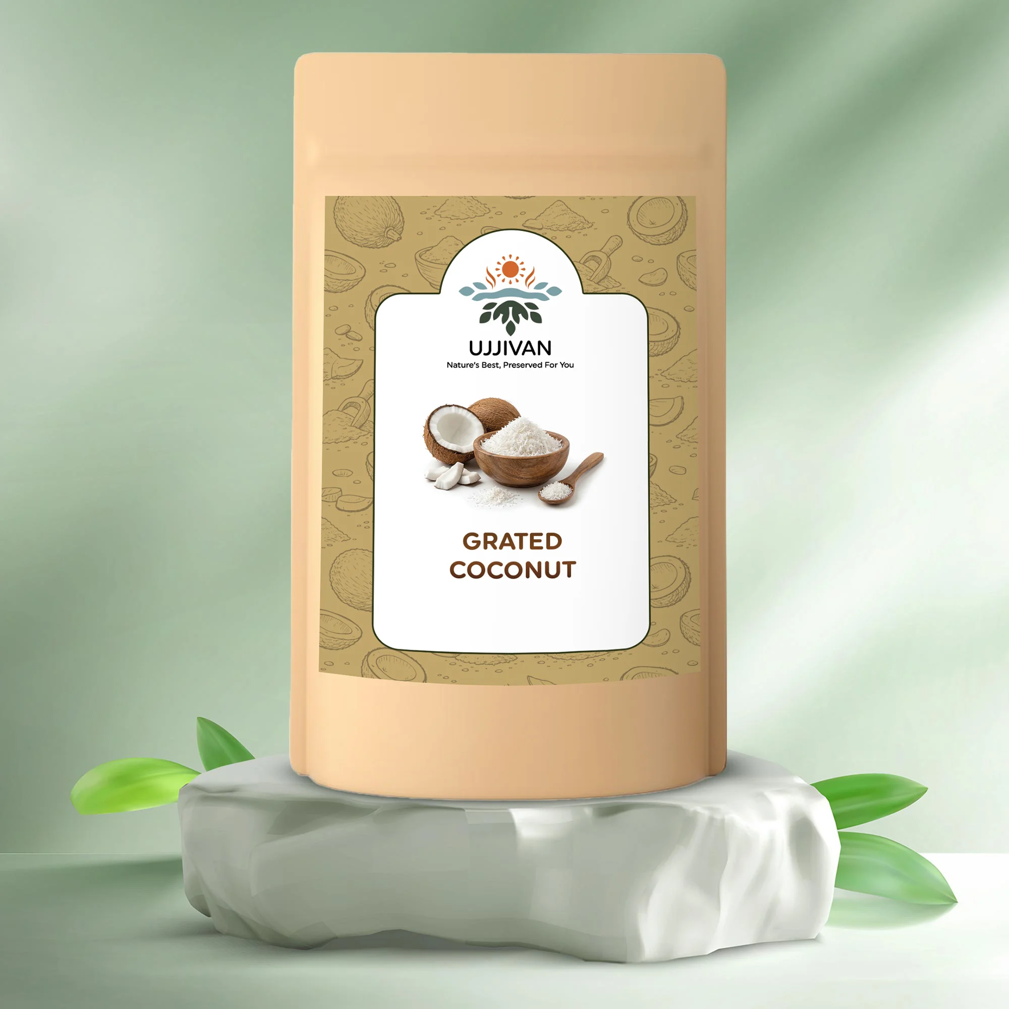 Grated Coconut: Fresh . Aromatic